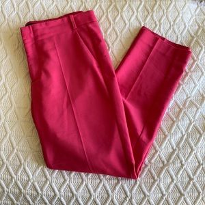 Hot pink Zara ankle pants